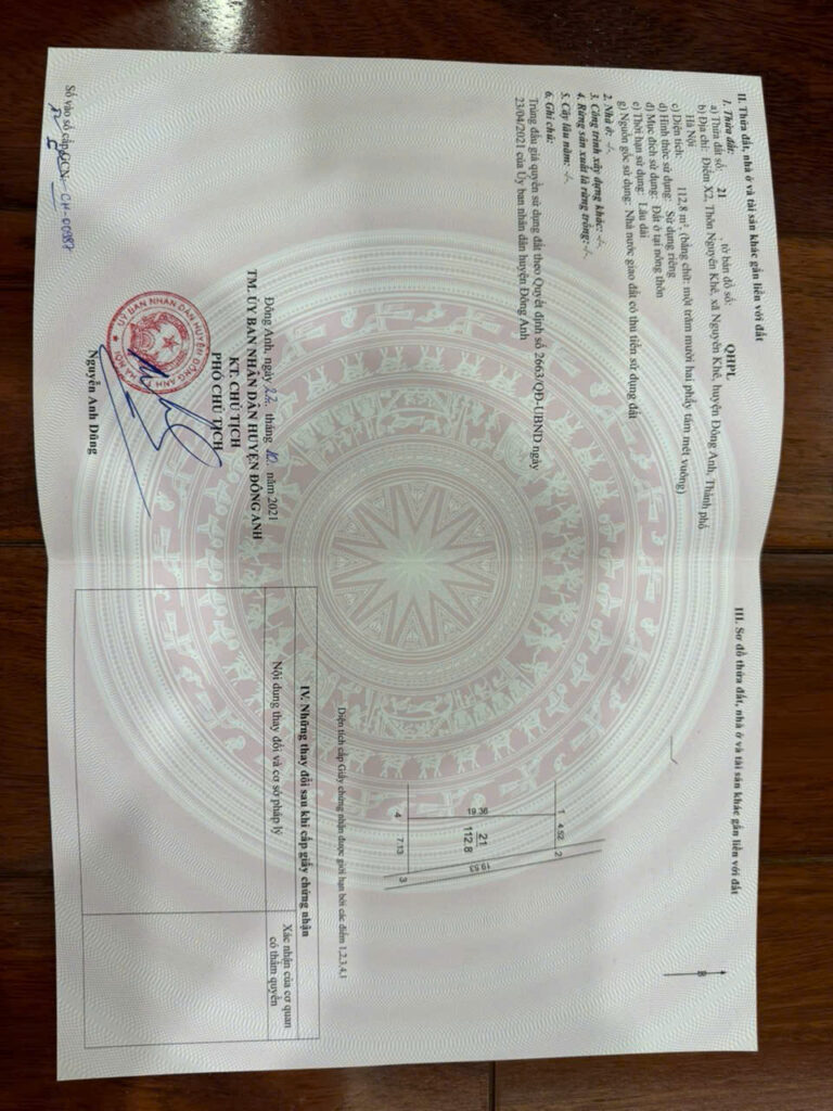 112m2 X2 Nguyên Khê 1 112m2 X2 Nguyên Khê 1