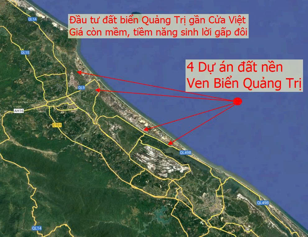 Đầu Tư Đất Biển Quảng Trị Gần Cửa Việt
