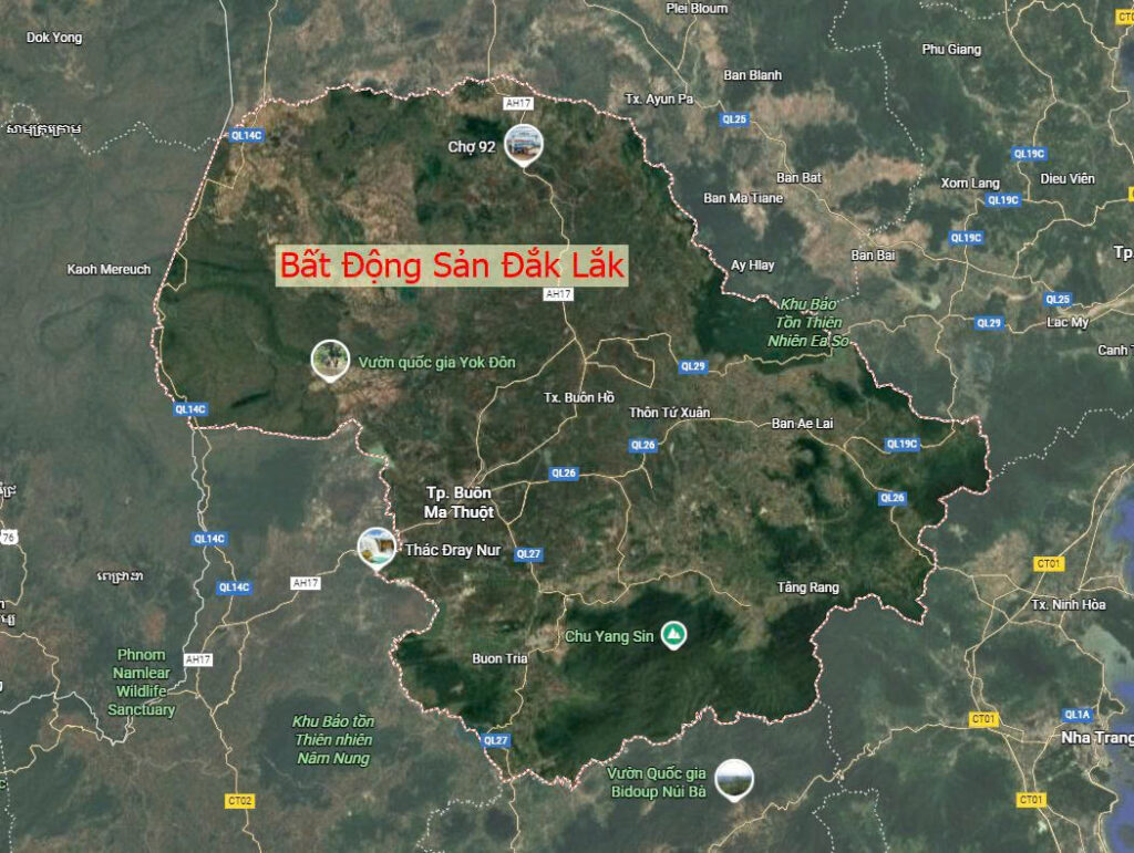 Bất động sản Đắk Lắk
