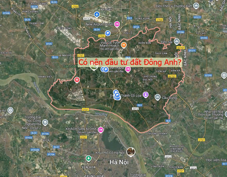 Có nên đầu tư đất Đông Anh