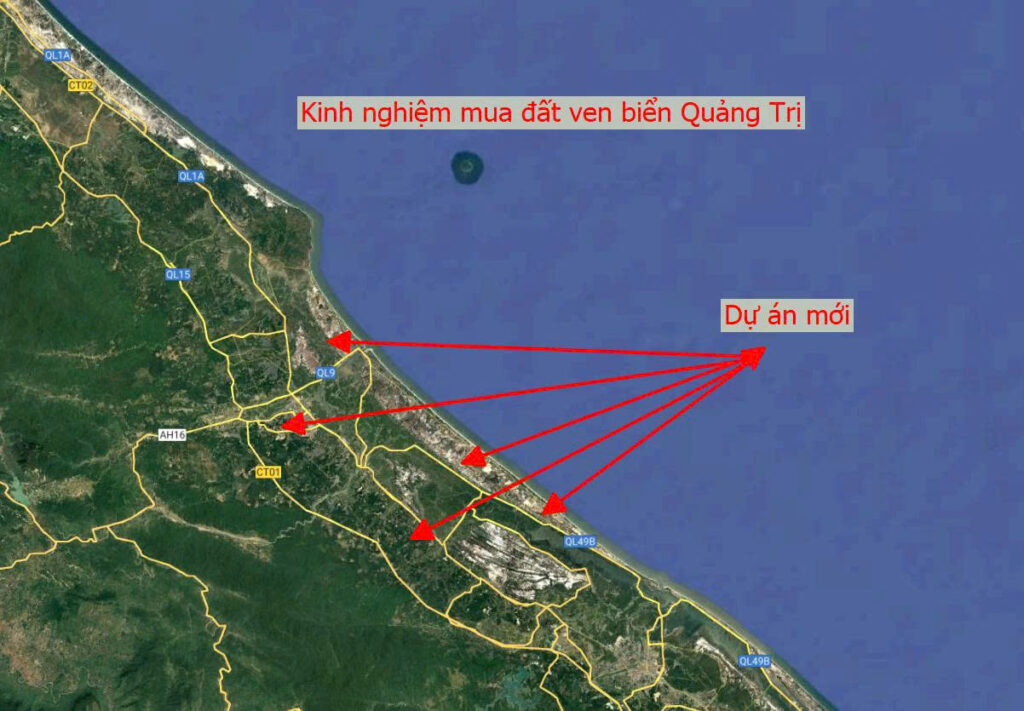 Kinh nghiệm mua đất ven biển Quảng Trị
