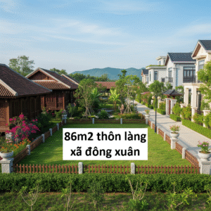 86m2 thôn làng xã đông xuân