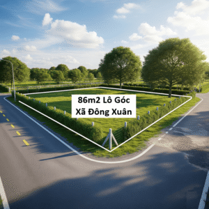 86m2 Lô Góc Xã Đông Xuân