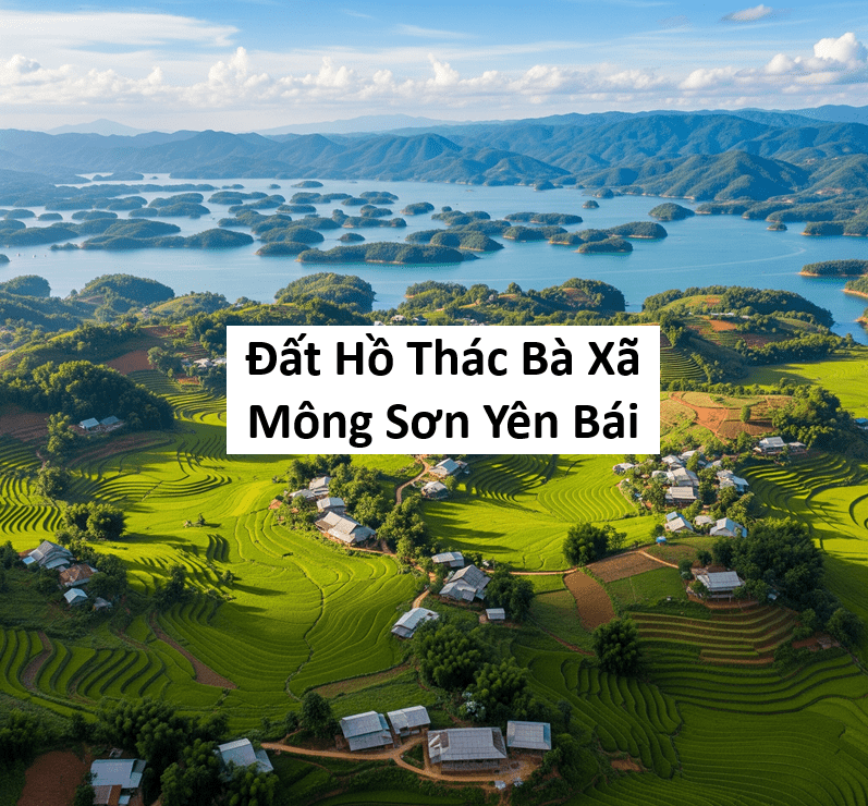 Đất Hồ Thác Bà Xã Mông Sơn Yên Bái