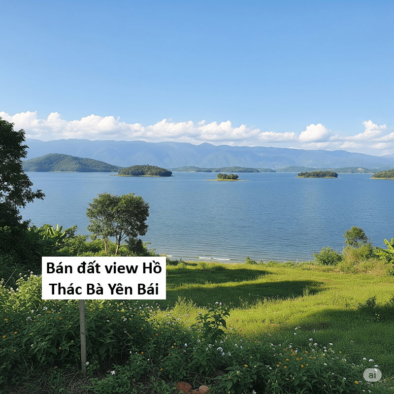 Bán đất view Hồ Thác Bà Yên Bái