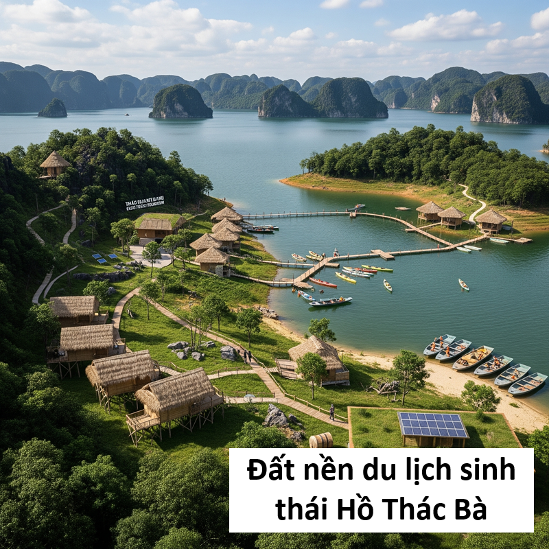 Đất nền du lịch sinh thái Hồ Thác Bà