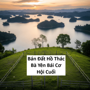 Bán Đất Hồ Thác Bà Yên Bái Cơ Hội Cuối