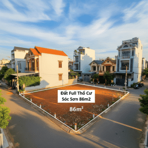 Đất Full Thổ Cư Sóc Sơn 86m2