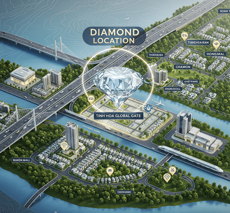 Vị Trí Kim Cương Tinh Hoa Global Gate