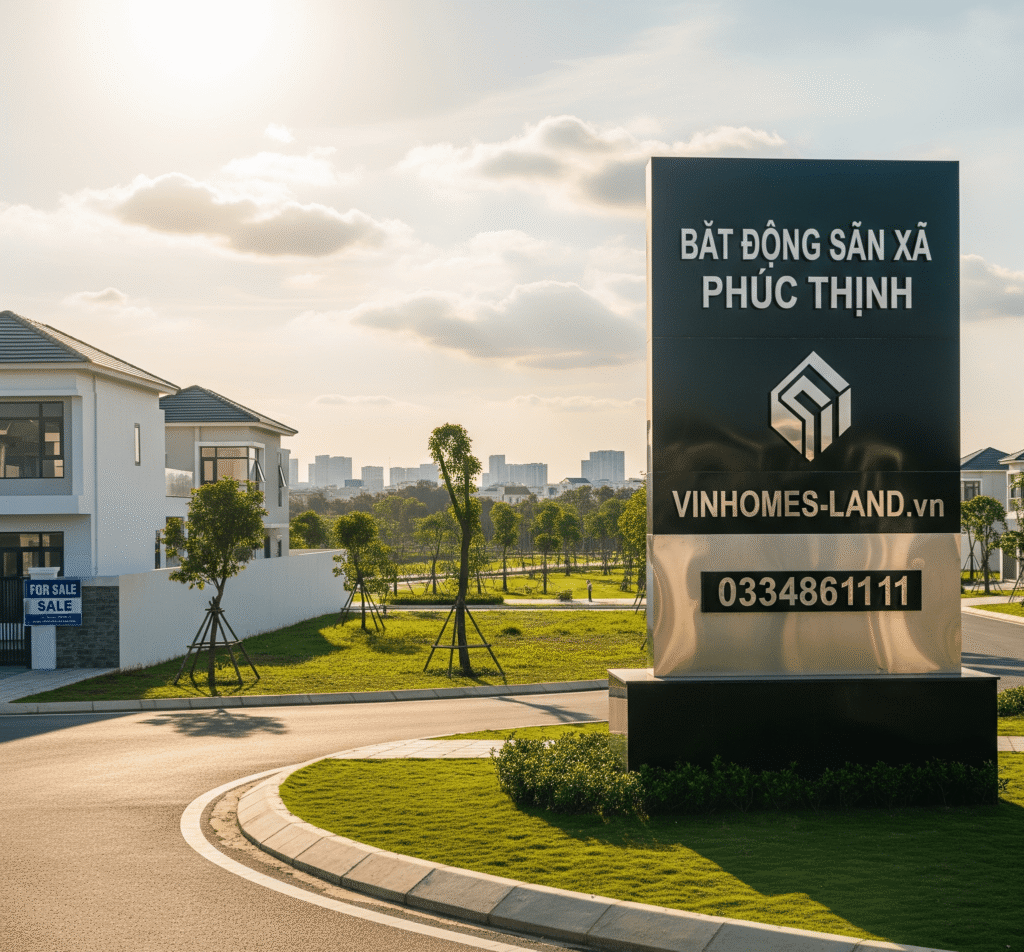 Bất Động Sản Xã Phúc Thịnh