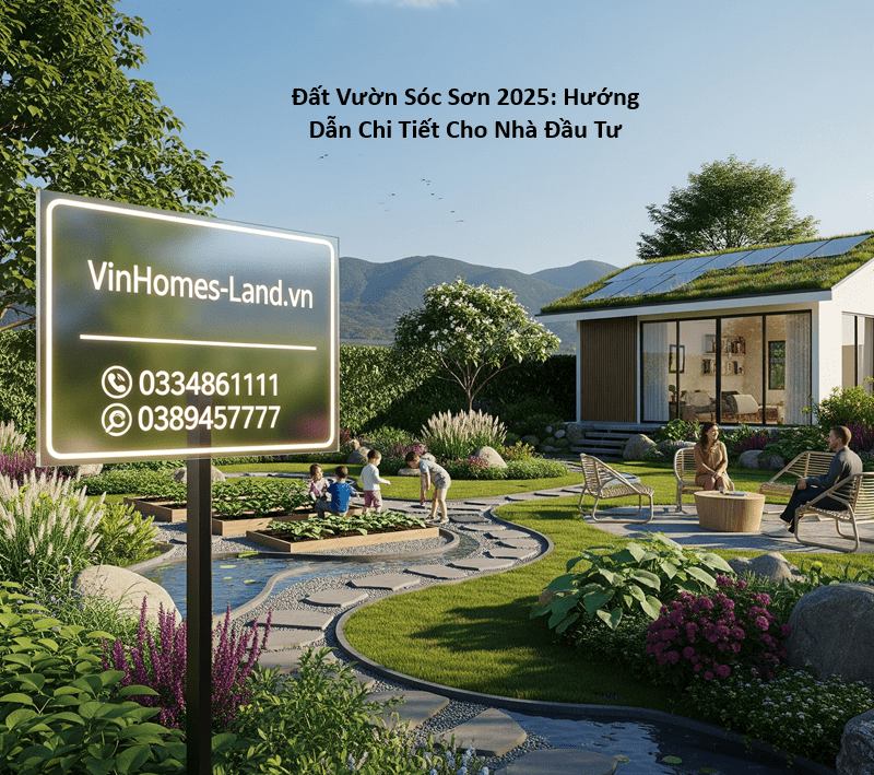 Đất Vườn Sóc Sơn 2025