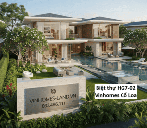 Biệt thự HG7-02 Vinhomes Cổ Loa