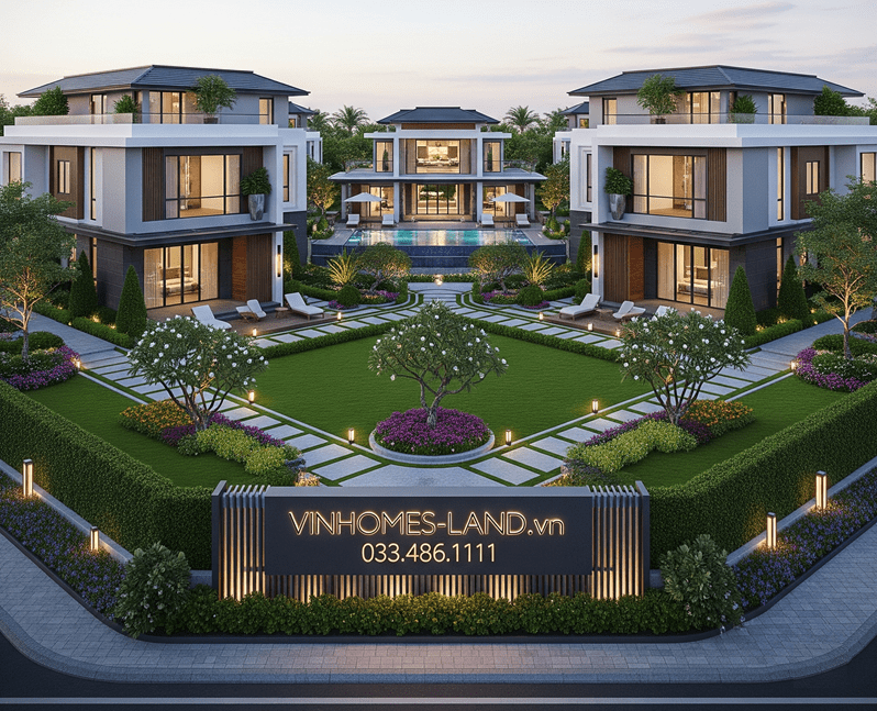 Biệt thự Tứ lập Global Gate