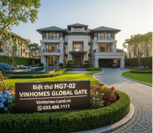 Biệt thự HG7-02 VinHomes Global Gate