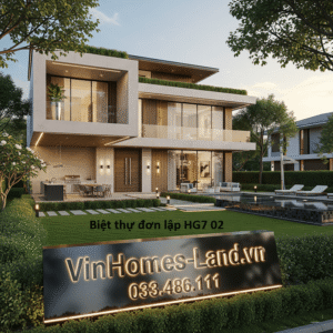 Biệt thự đơn lập HG7 02