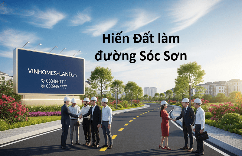 Hiến Đất làm đường Sóc Sơn