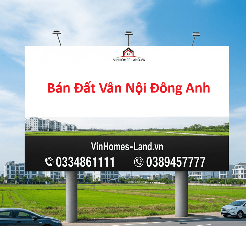 Bán Đất Vân Nội Đông Anh