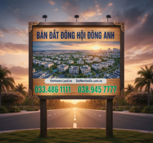 Bán đất Đông Hội Đông Anh