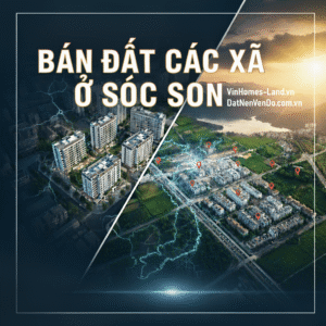 Bán đất các xã ở Sóc Sơn