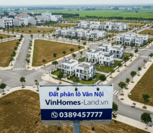 Đất phân lô Vân Nội