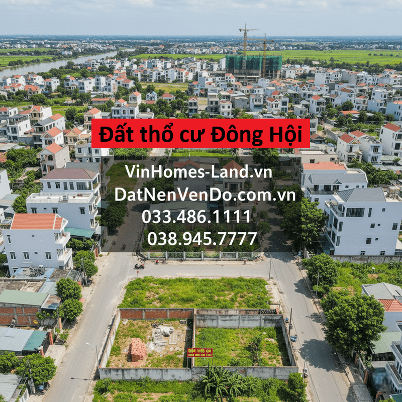 Đất thổ cư Đông Hội