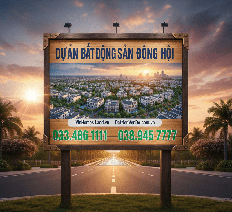 Dự án bất động sản Đông Hội