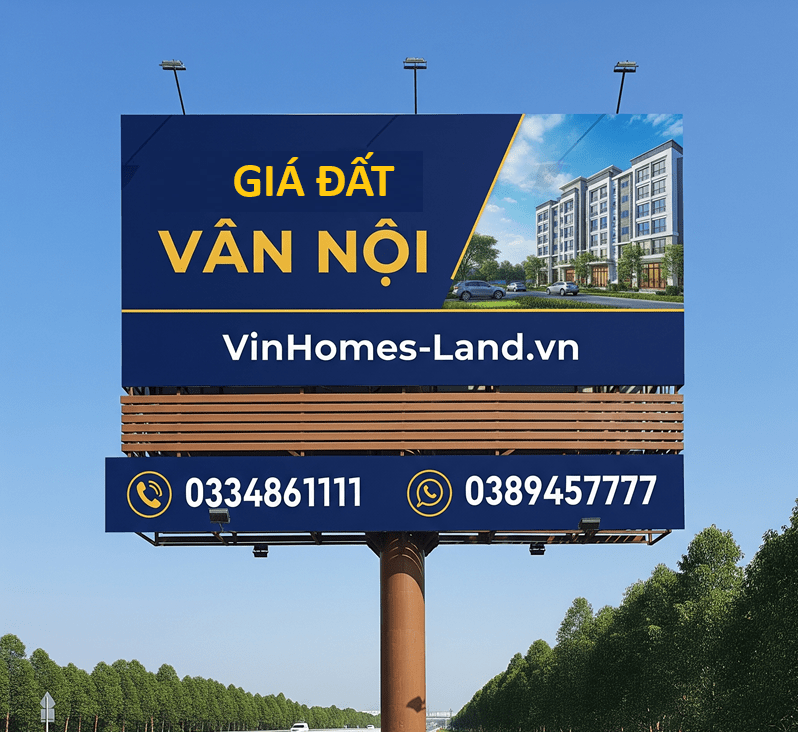 Giá Đất Vân Nội