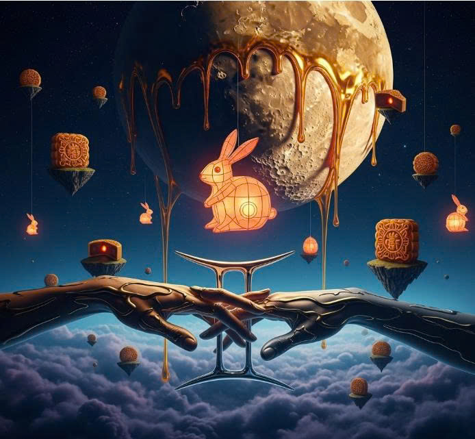 Prompt Gemini Ảnh Trung Thu Surreal