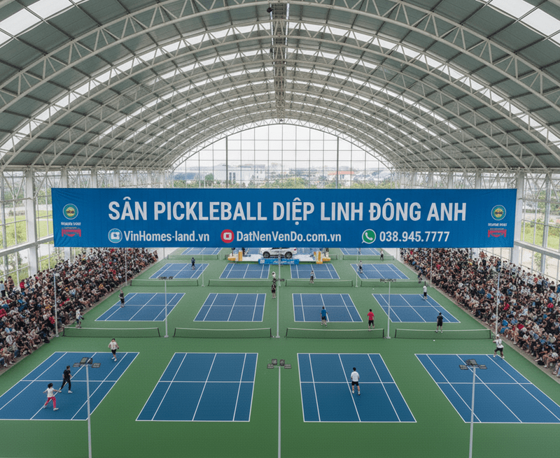 Sân Pickleball Diệp Linh Đông Anh
