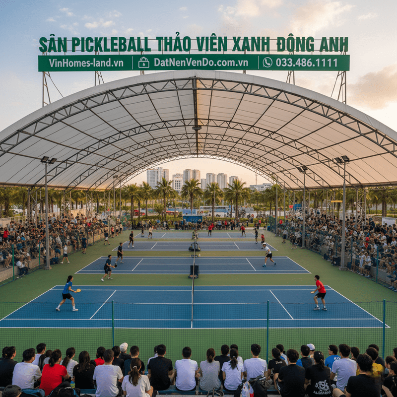 Sân Pickleball Thảo Viên Xanh