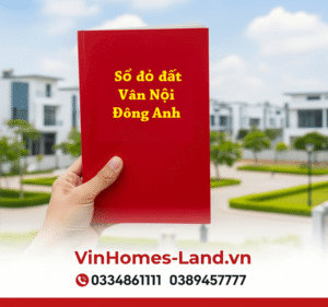 Sổ đỏ đất Vân Nội Đông Anh