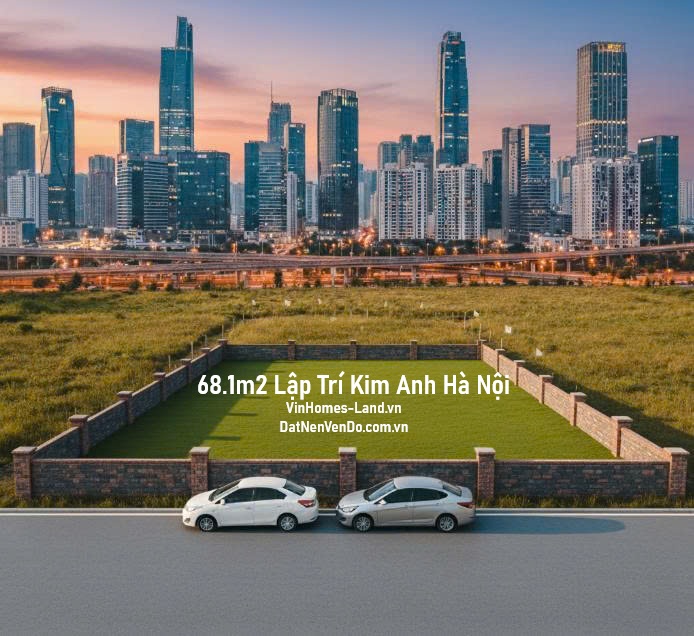 68.1m2 Lập Trí Kim Anh Hà Nội
