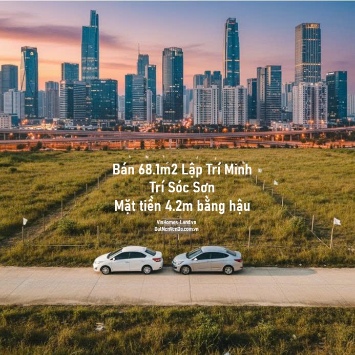 68.1m2 Lập Trí Minh Trí Sóc Sơn