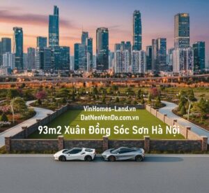 93m2 Xuân Đồng Sóc Sơn Hà Nội