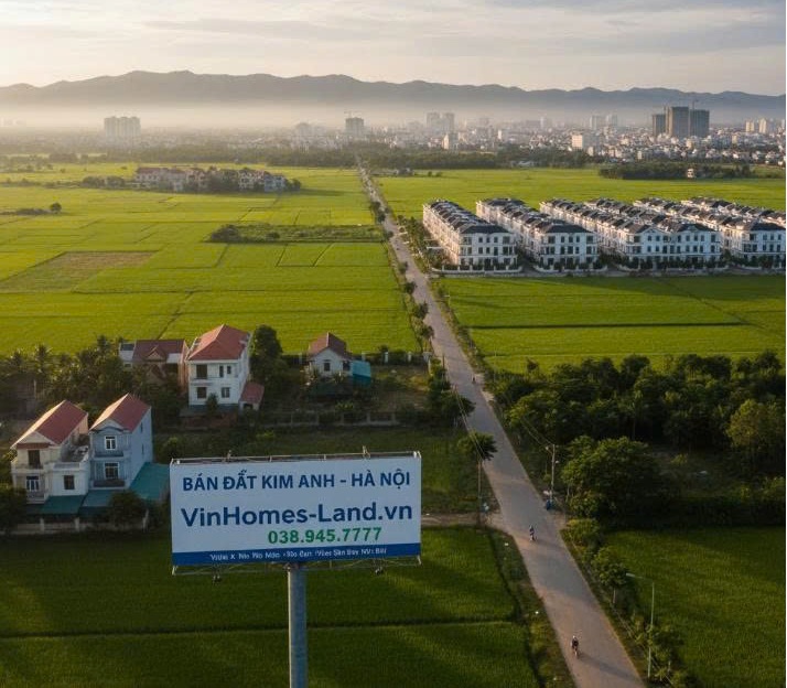 Bán đất Kim Anh Hà Nội