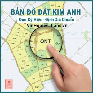 Bản đồ sử dụng đất Xã Kim Anh