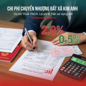 Chi Phí Chuyển Nhượng Đất Xã Kim Anh