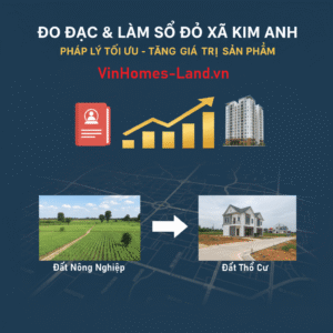 Đo Đạc Làm Sổ Đỏ xã Kim Anh