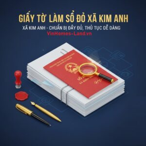 Giấy tờ làm Sổ Đỏ Xã Kim Anh
