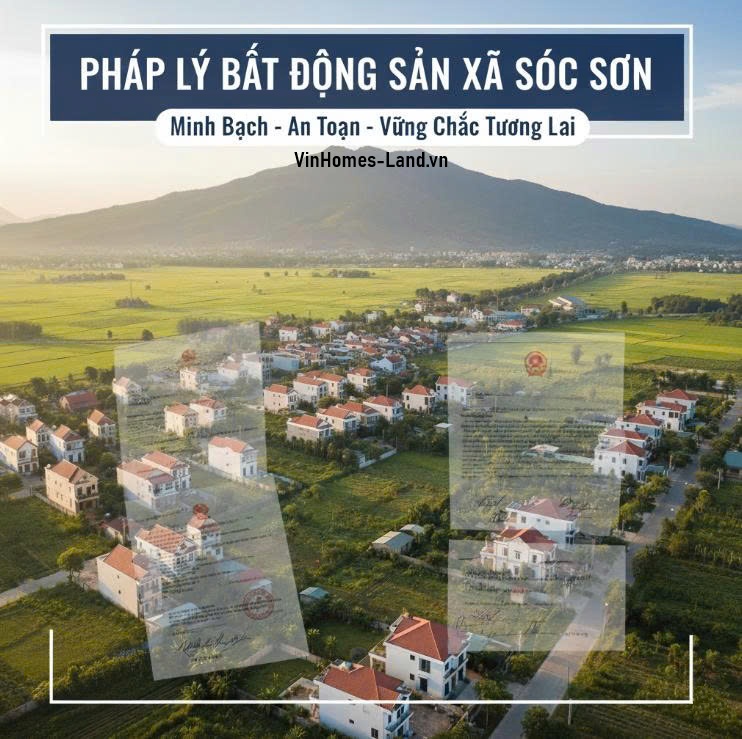 Pháp Lý Bất Động Sản Xã Sóc Sơn