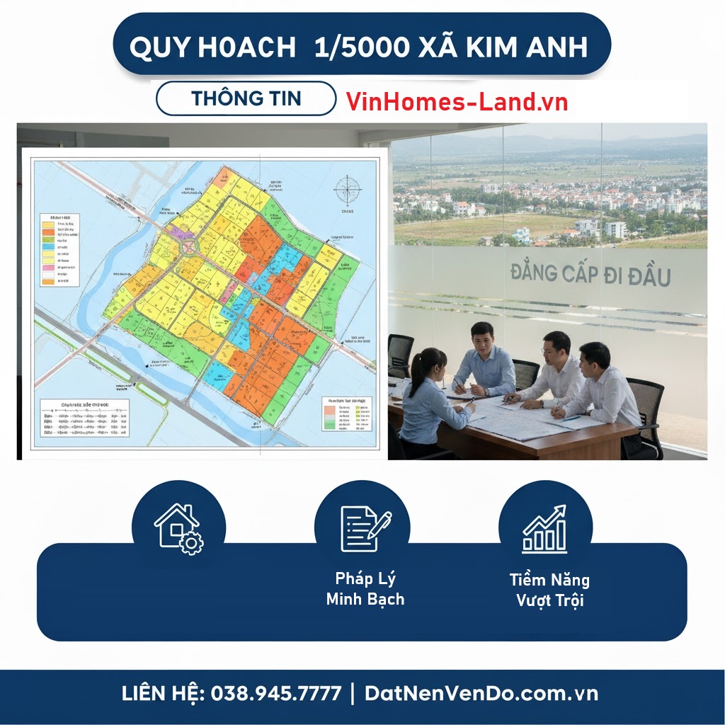 Quy Hoạch 1/5000 Xã Kim Anh