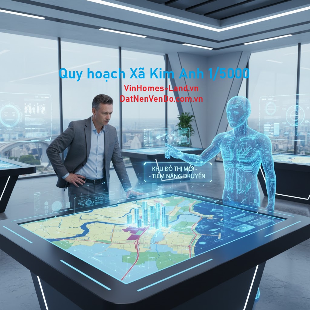 Quy hoạch Xã Kim Anh 1/5000