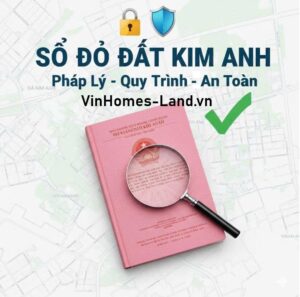 Sổ đỏ đất Xã Kim Anh