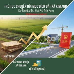 Thủ tục Chuyển Đổi Mục Đích Đất Xã Kim Anh