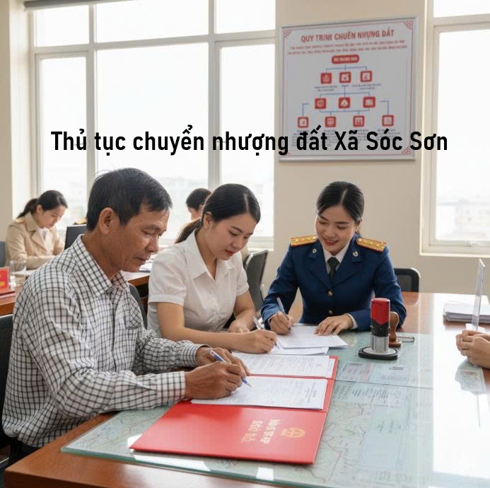 Thủ tục chuyển nhượng đất Xã Sóc Sơn