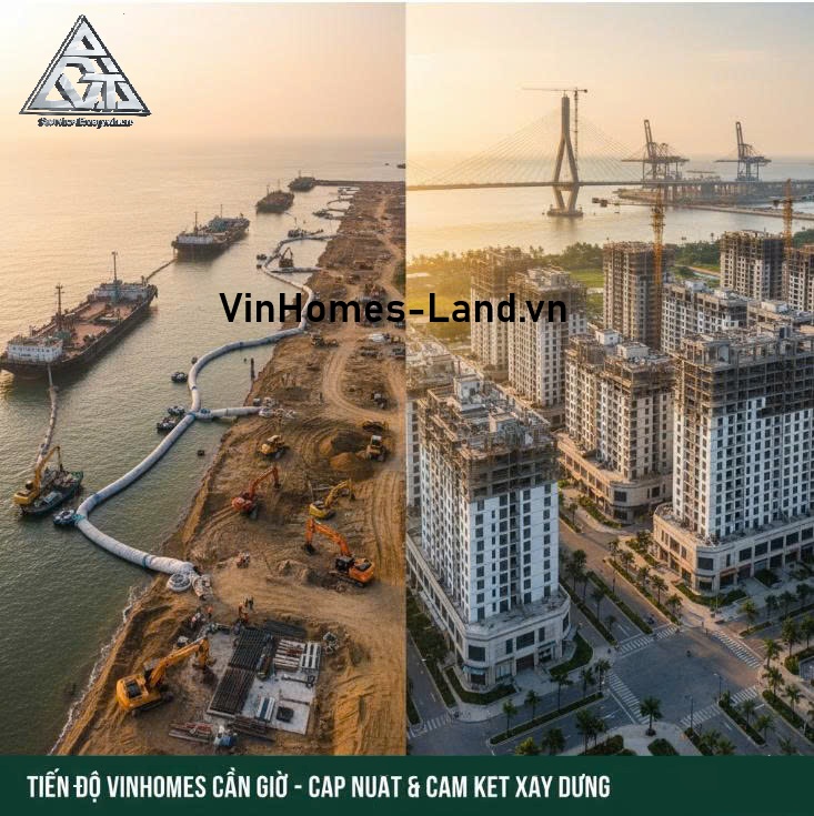 Tiến độ Vinhomes Cần Giờ
