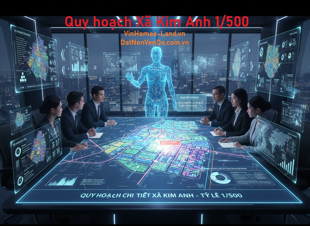 Quy hoạch Xã Kim Anh 1/500