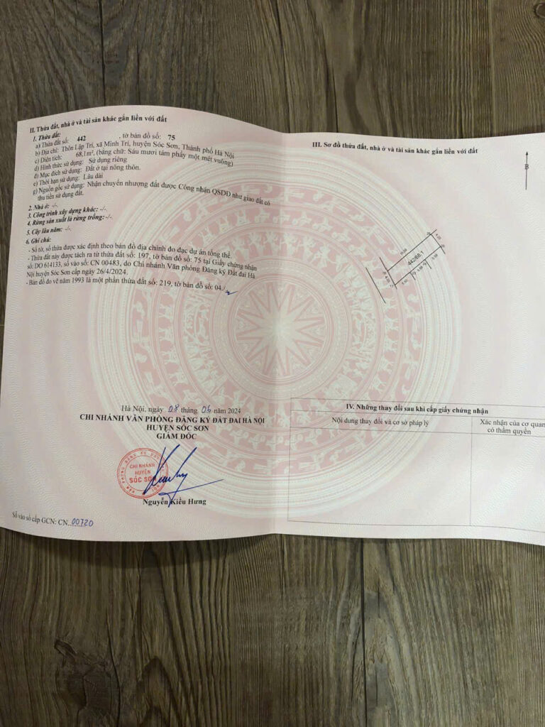 68.1m2 Lập Trí Kim Anh Hà Nội