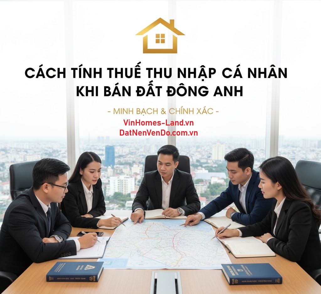 Cách Tính Thuế Thu Nhập Cá Nhân Khi Bán Đất Đông Anh