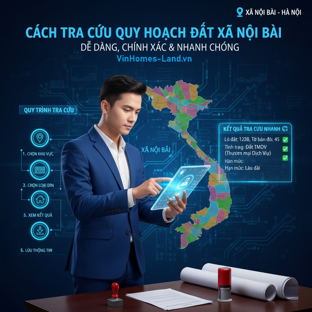Cách Tra Cứu Quy Hoạch Đất Xã Nội Bài